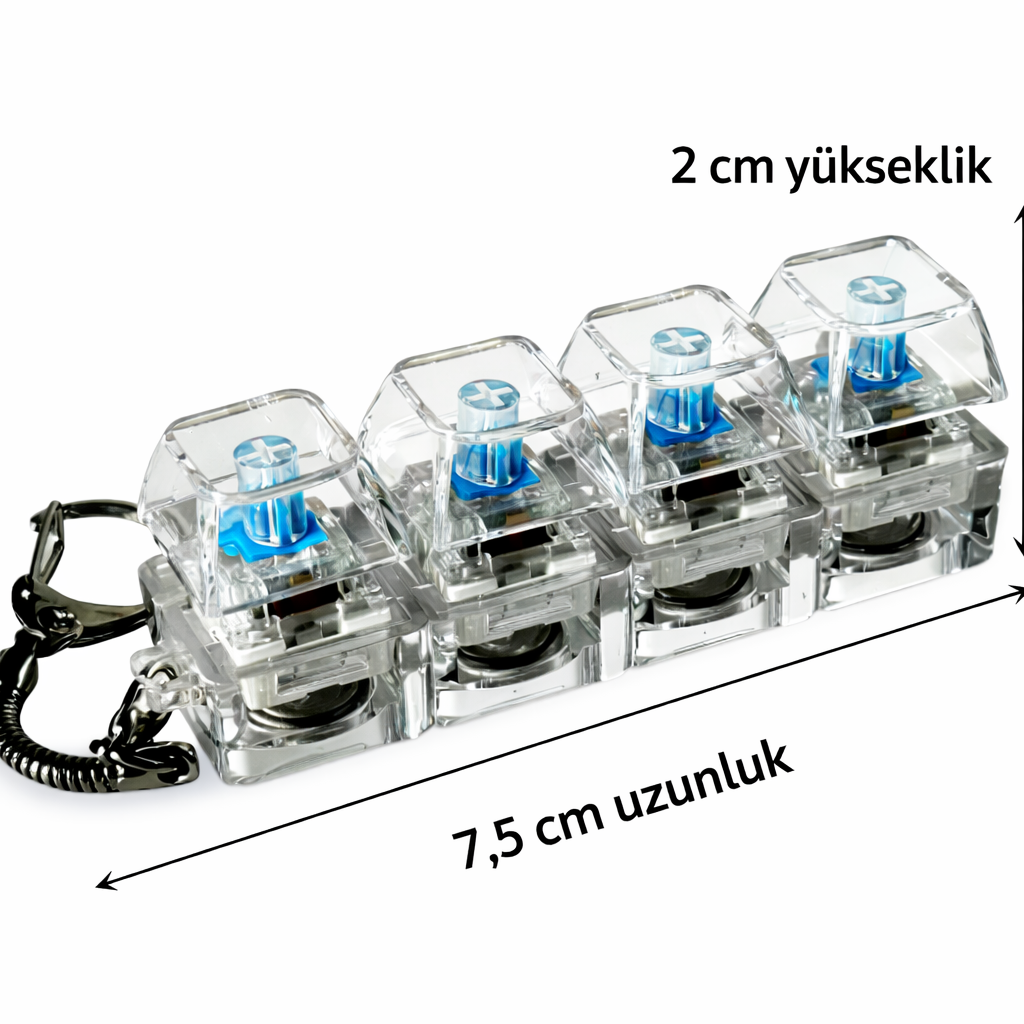 Stres Klavyesi - Anahtarlık